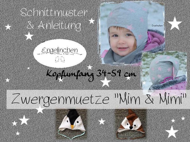 Zwergenmütze Mim & Mimi KU 34 - 59 cm image number 2