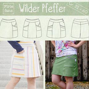 Wilder Pfeffer für Damen: Damenrock Gr. 32 – 60