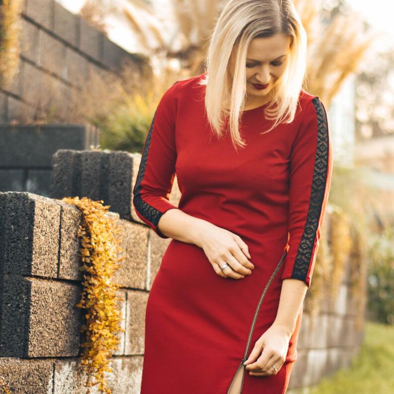 Kleid SARANA Gr. 34-52 PDF-Schnitt A4, A0, Anleitung image number 1