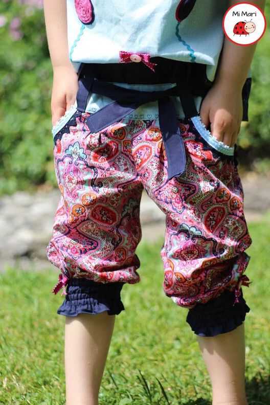 Ballonhose Kinder Schnittmuster Gr. 62-152 - deine TUULA #9 image number 3