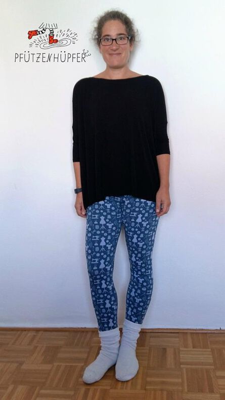 Anleitung  lillesol women Leggings *mit A0-Datei + Video* image number 4