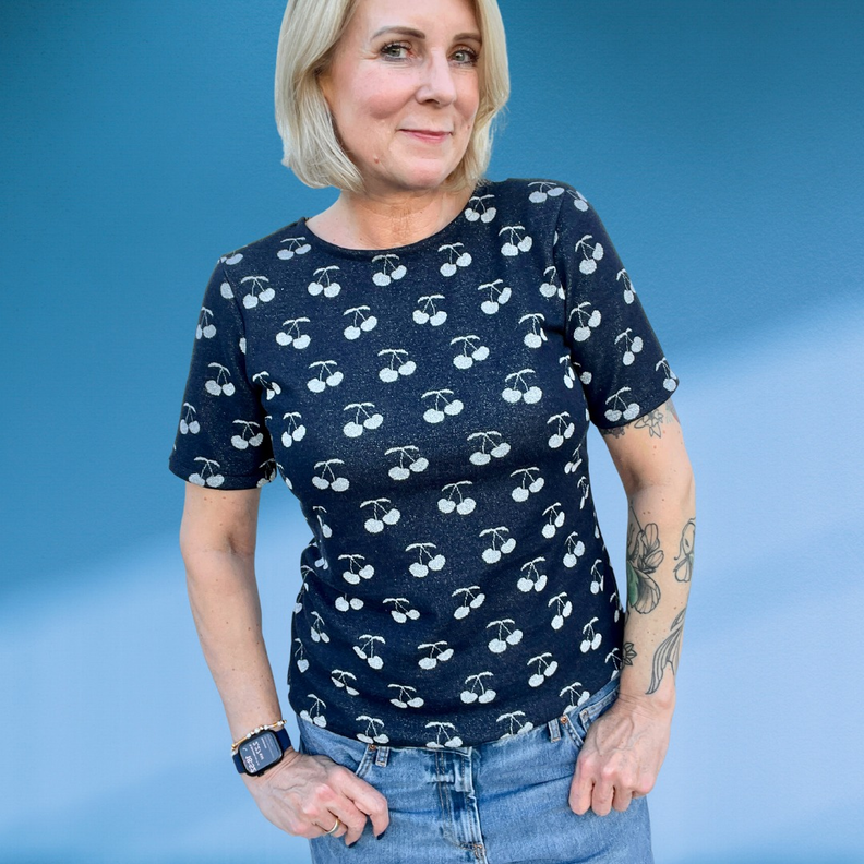 Schnittmuster figurnahes Tshirt CANELA (34-58) image number 1