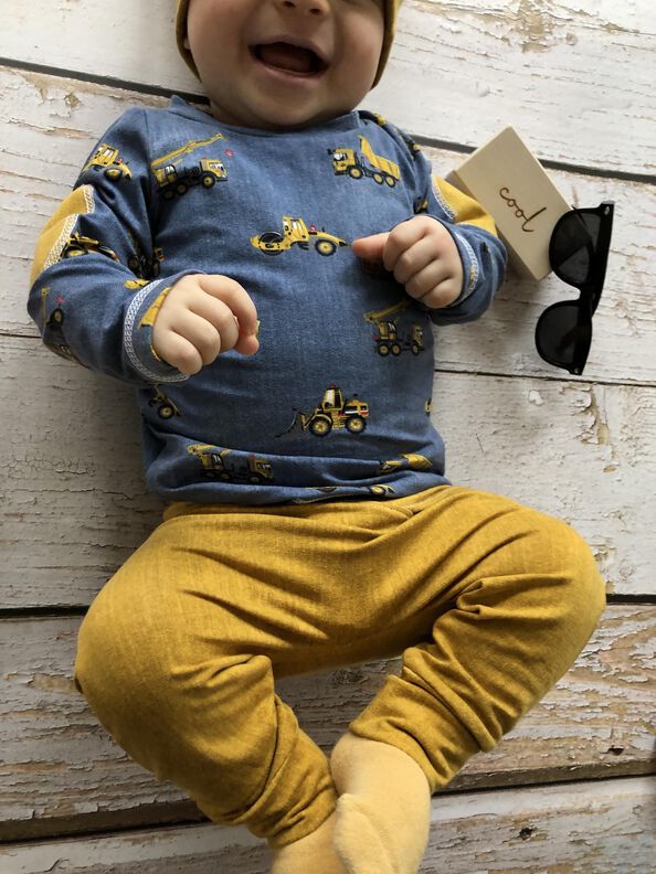 Babyset lovely legs & lovely shirt 50-68 Hose Oberteil image number 7