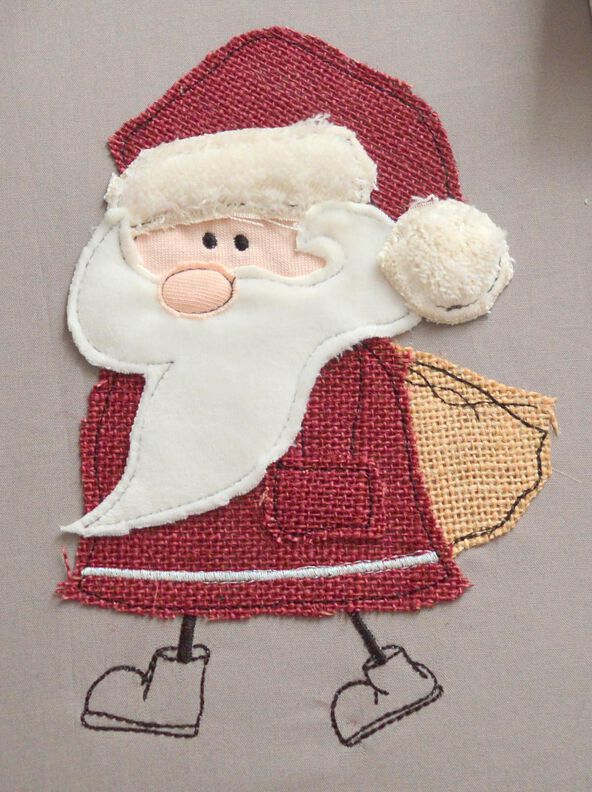 Stickdatei Nikolaus SET verschiedene Größen image number 2