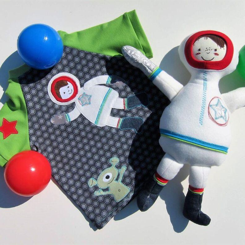 Appliziervorlage ASTRONAUT & PLANETEN image number 7