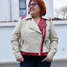 Jacke BIKER-Lola Gr. 34-54 PDF-Schnitt A4, A0 und Beamer thumbnail number 9