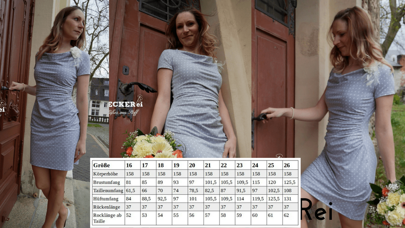 Grace - Kleid/Shirt Kurzgröße 16-26 image number 2