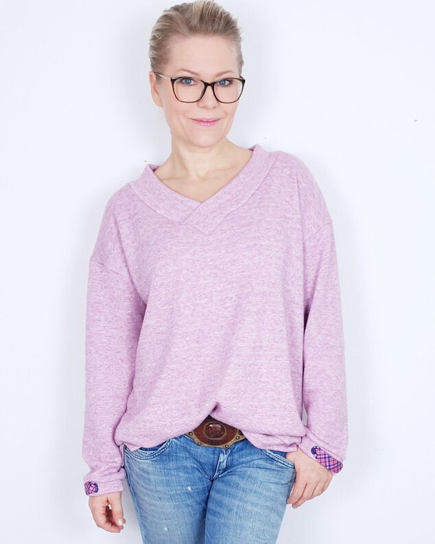 DAMEN OVERSIZE PULLOVER KAENA GR. 32-52 image number 3