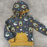 Kinderhoodie Kim – Kapuze oder Kragen, Gr. 86-158, A4+A0 thumbnail number 2