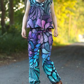 Sonnengold: Jumpsuit / Kleid für Kinder in den Gr. 74 – 164