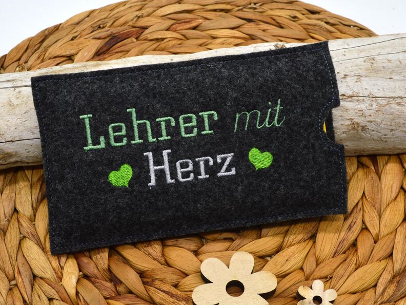 Stickdatei Schokohülle Lehrer Lehrerin ITH image number 4
