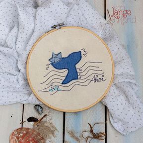 Stickdatei Set "Flossen Fluke" und "Schiff" – DOODLE – 16x26