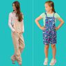 Kinder Latzhose Latzshorts viele Varianten JALAN ♥Gr. 92-164 thumbnail number 4