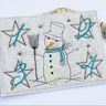 Stickdatei Schneemann Adventskranz to go SET thumbnail number 1