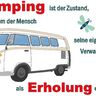 Camping Bus - Camping ist Erholung Stickdatei thumbnail number 5