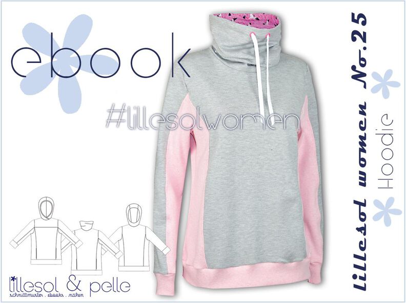 Ebook/Nähanleitung Damen Hoodie image number 1