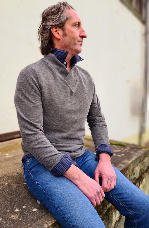 Herren Pullover (XS-5XL) COLOMBO Sweater Schnittmuster image number 4