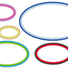 Stickdatei ovale Buttons Rahmen doppeltem Rand in 14 Gr. thumbnail number 5