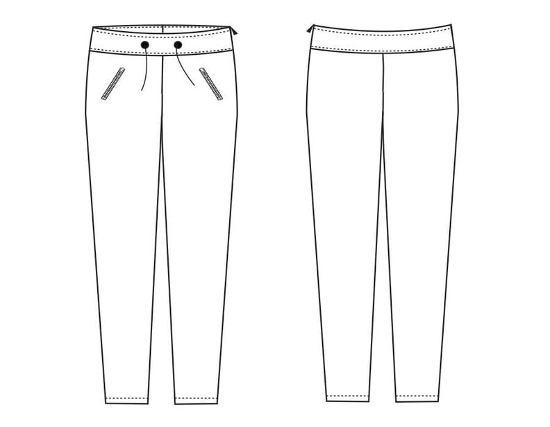 Hose JODY N&auml;hanleitung + Schnitt image number 2