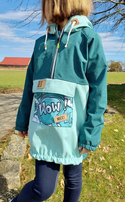 Windbreaker Vindjakke Maxi Gr. 116-176 beamerfähig image number 4