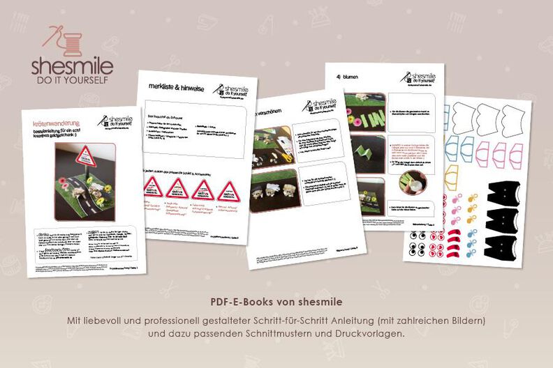 Krötenwanderung als Geldgeschenk (Bastelanleitung & Druckvorlage) image number 3