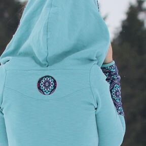 Kapuzenkleid Kragenheldin - Nähanleitung und Schnittmuster