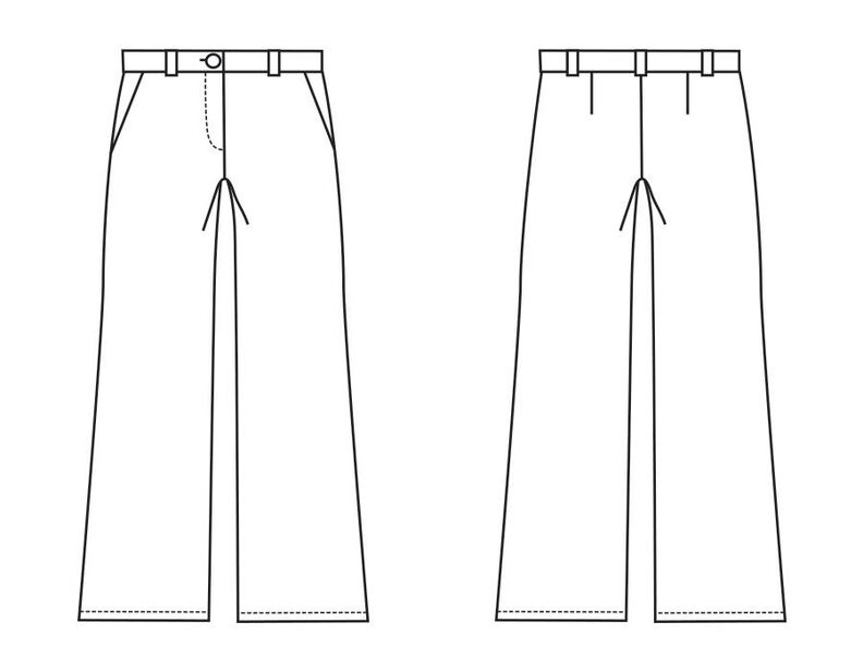 Hose Rachel N&auml;hanleitung + Schnitt image number 3