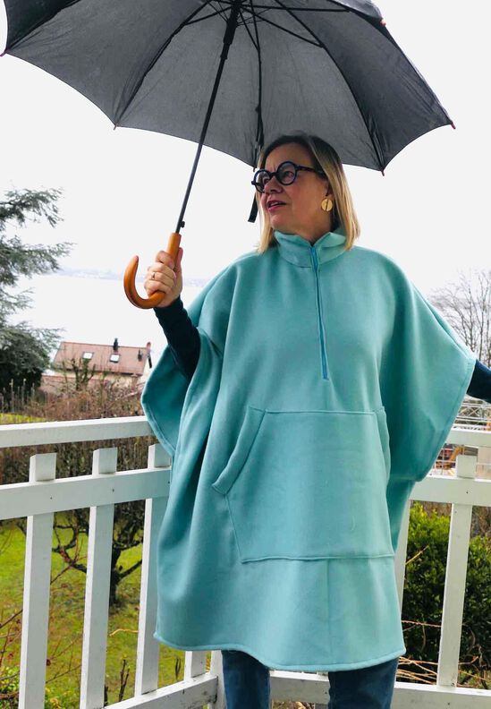 Oversize Poncho Cape HERA (S-M-L / 34-60)  image number 8