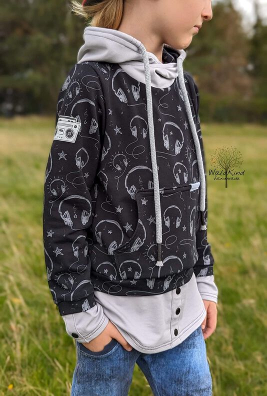 E-Book Lagenhoodie Gr. 104 bis 140 image number 5