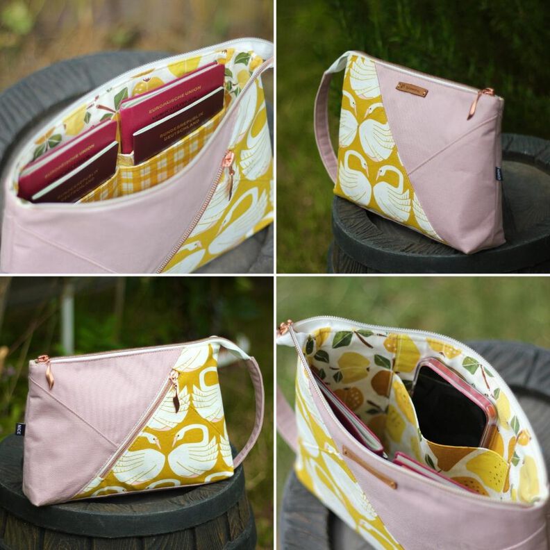 Mira-Bella Reiseclutch/Kosmetiktasche MIT Plotterdatei image number 6