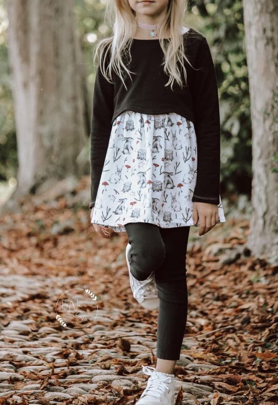 Curved Crop Top inkl. Unterkleid - Gr. 86 - 164 image number 9