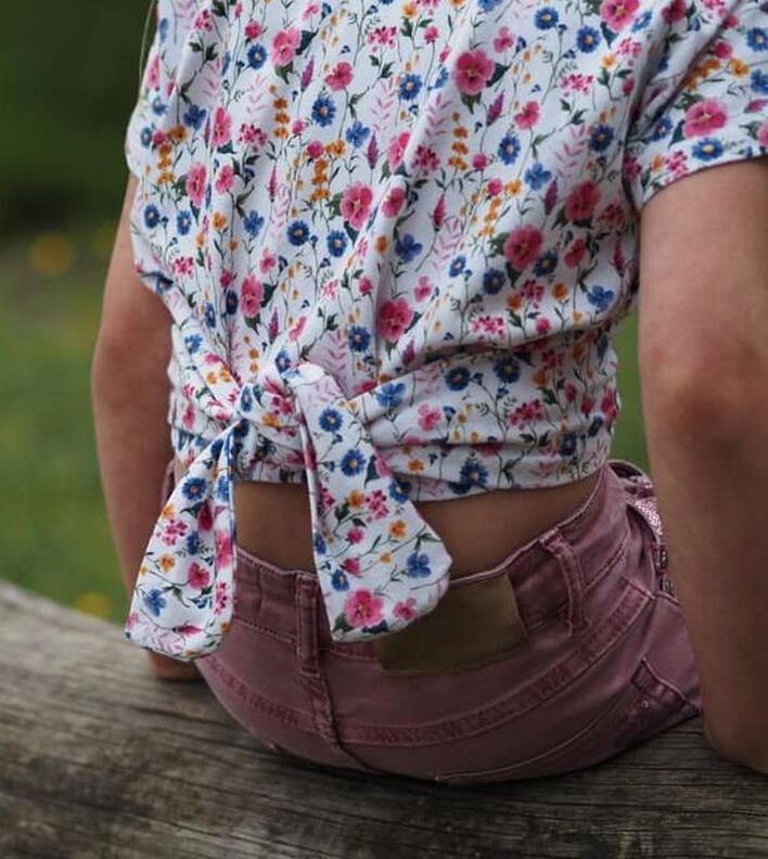 Madita Cropped Shirt Kids Gr. 116-176 Beamerfähig image number 3