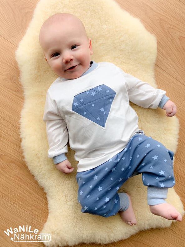 Diamond Baby Shirt Gr. 50-92 Diamanten image number 1