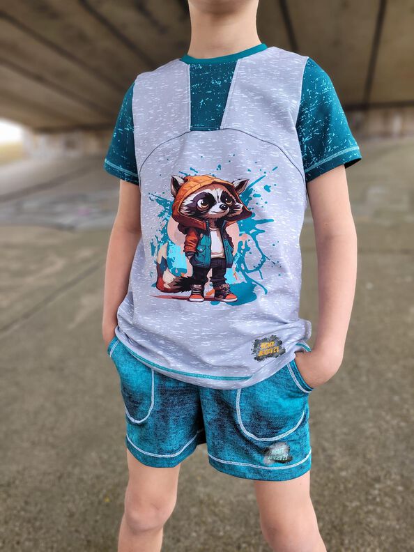 El Verano T-Shirt & kurze Hose für Kinder Gr. 80 - 158 image number 5