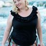 *Ladies Ruffle Top* Rüschentop, Trägertop thumbnail number 3