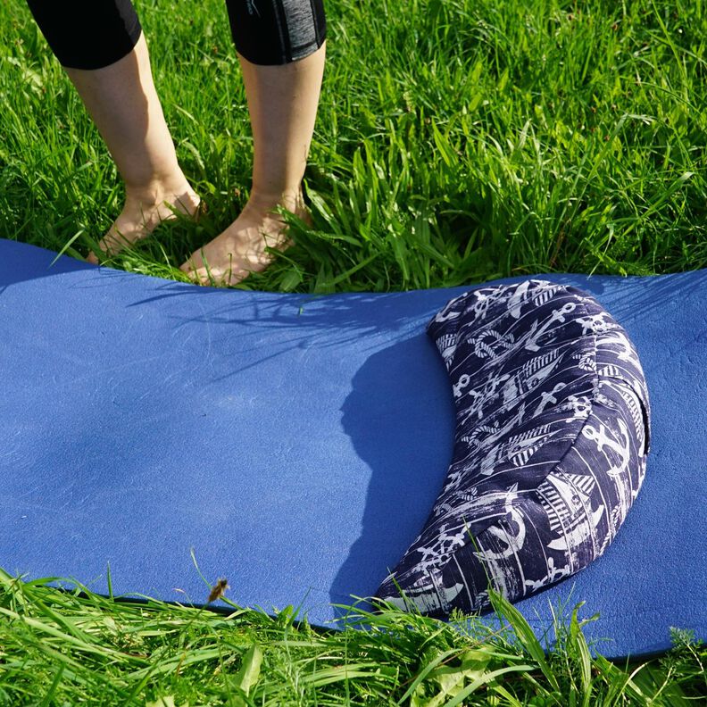 Yogakissen Halbmond Kissen nähen Yoga Beamer image number 8