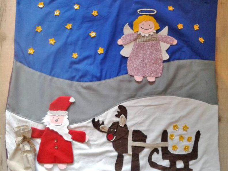 Adventskalender "Nikolaus" (Schnittmuster) image number 4