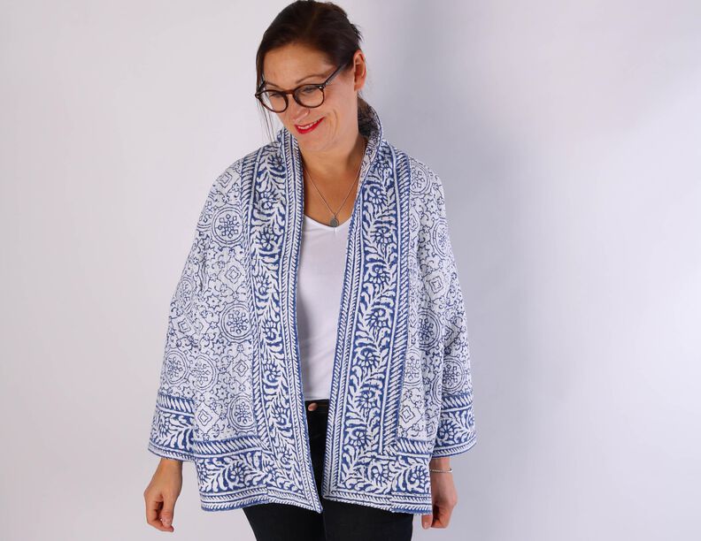 Kimono Jacket Women / Schnittmuster eBook image number 10