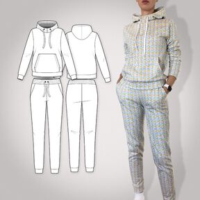 Unisex Loungewear | Hoodie & Hose | mit Nähanleitung
