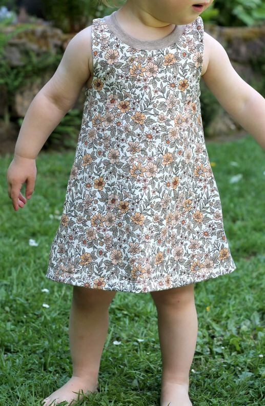 E-Book Kleid Knötchen Größen 68 - 98 image number 3