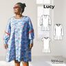 Kleid Lucy Gr. 34-54 Schnittmuster A-Linie thumbnail number 1