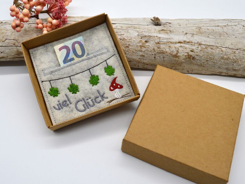 Stickdatei Wunscherfüller Glück Glücksbringer image number 4