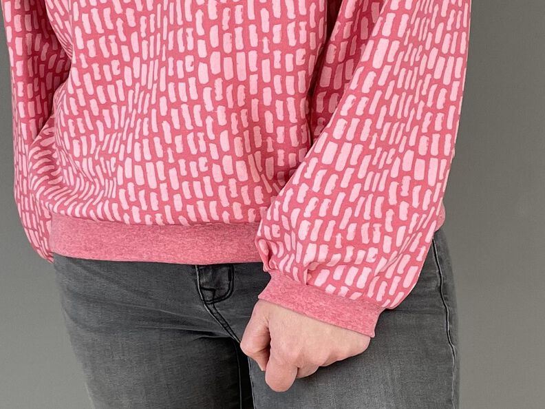 Cozy Sweater | Sweatshirt mit weiten Ärmeln | A4, A0, Beamer image number 6