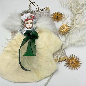 Anleitung Vintage Engel - Weihnachtsengel - Weihnachtsdeko 
