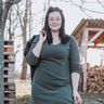 lovely elegant dress 34-56 Maxikleid Longpullover Kleid thumbnail number 6