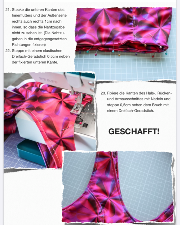 Oberteil #Tilda Nähanleitung und Schnittmuster (XS-XL) image number 9