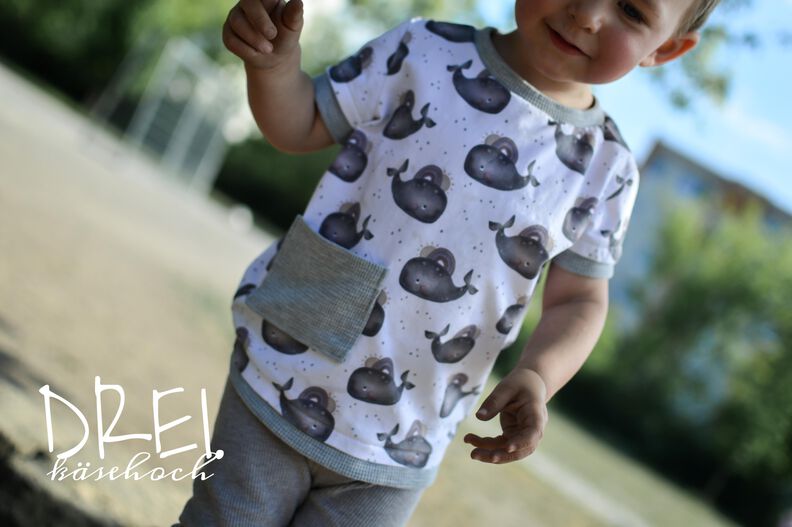 Schnittmuster Shirt Noah inkl. Beamerdatei image number 4