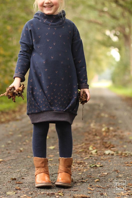 Hagebutte für Mädchen: Longhoodie und Kleid Gr. 74 – 164 image number 2