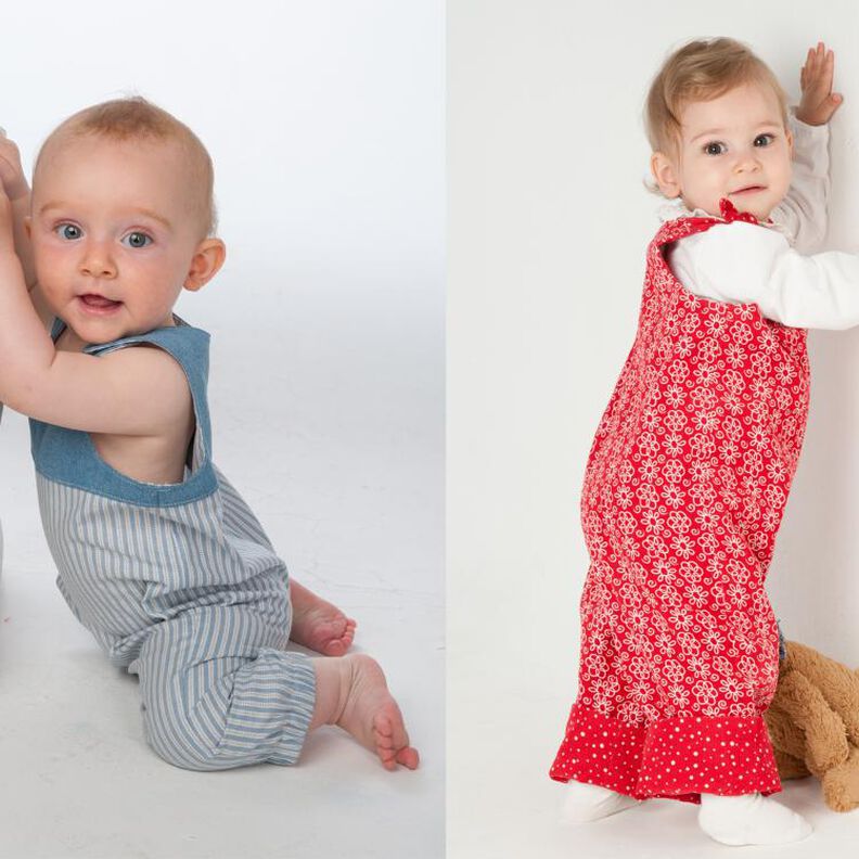 LILLI&BO und BOBBY Schnittmuster Babyanzug Jumpsuit image number 1