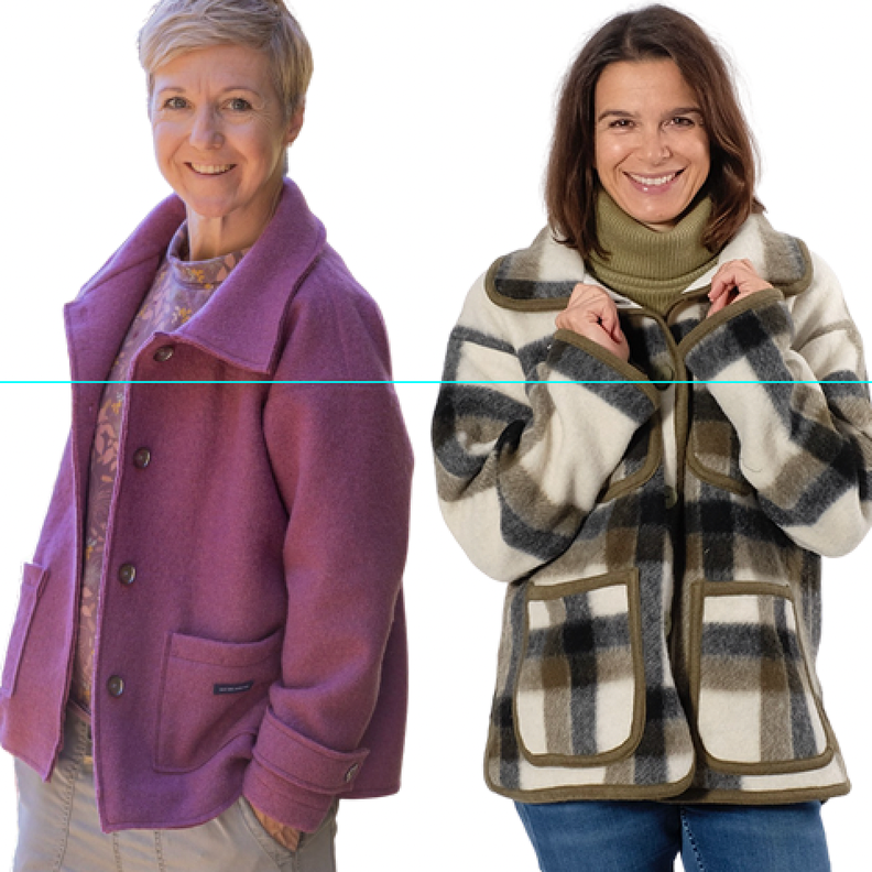 Jacke "NATALIE" Nähanleitung & Schnitt Gr. 158 - 46 image number 1